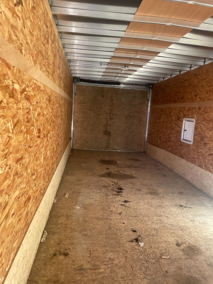 2019 Pace Highmark 27 foot enclosed cargo trailer, Black and Aluminum